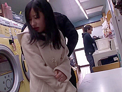 01F0523- premature ejaculation mature woman who is raped at a laundromat and squirts