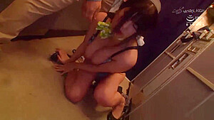 05724 Beautiful cabin attendant raped on the plane