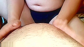 2 Beefy Guys Belly Worship