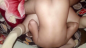 A Chubby Wife Is Fucked Under Her Bull Husband