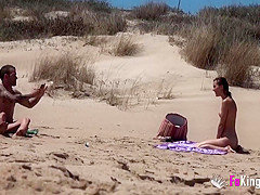 A Couple Gets Caught On A Having Sex On The Nude Beach With And 18 Years Old