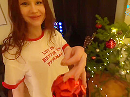 A Red-haired Bitch Shoots Homemade New Years Porn With Her Fucker - Unknown Artist 85