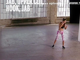Adriana Lima - Train Like An Angel Workout 2014