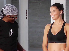 Adriana Lima - Train Like An Angel Workout 2014