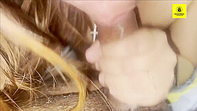 After Work Blowjob From Stepmom And She Swallows Load Milf