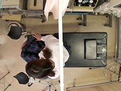 After fingering her twat, gyno fucked his teenage patient