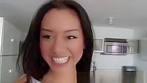 Amateur Asian Girlfriend Fingers