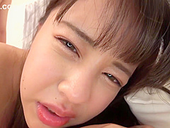 Amateur Japanese Babe Got Her Boobs And Pussy Tongue
