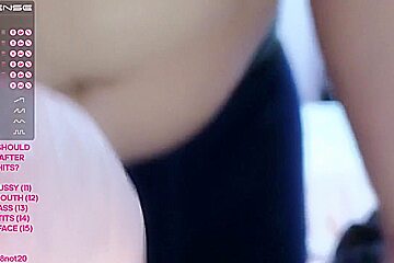 Amateur Striptease And Solo Masturbation