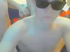 Amateur Twinks Double Blowjob