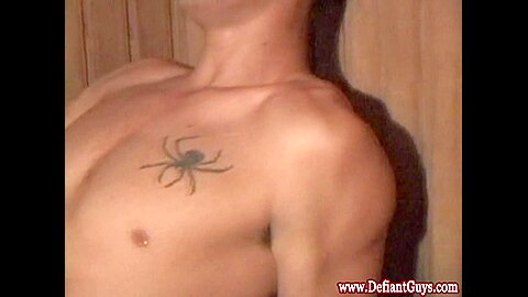 Amateur twinks wanking off one at a time