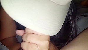 Amatuer Wife Sucks HARD Pov Blowjob