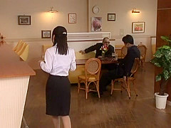 Amazing Japanese chick Kaho Kasumi in Exotic Public, Small Tits JAV clip