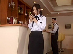 Amazing Japanese chick Kaho Kasumi in Exotic Public, Small Tits JAV clip