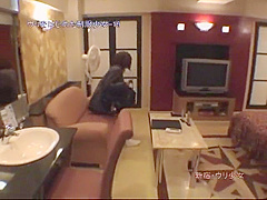 Amazing Japanese model in Horny DP, Blowjob JAV clip