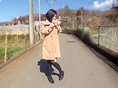 Amazing Japanese slut in Exotic Outdoor, HD JAV video