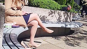 Amazing Sexy Nylon Feet and Legs pantyhose 1