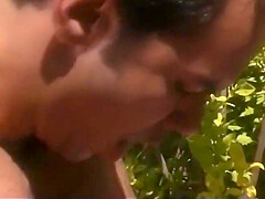 Amazing Well Shaped Blonde Chick Loves To Be Fucked From Behind In The Backyard