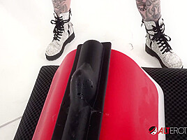 Amber Luke Riding a Tremor Featuring Amber Luke