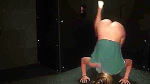 American Blonde Slut Candice Dare Swallows and Describes the Taste of Cum