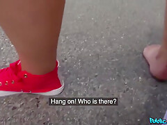 Amina Danger And Thomas Hyka - Sucking And Fucking Hard Cock In Public