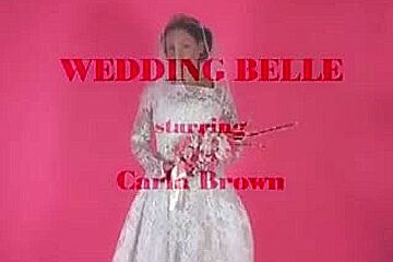 An Erotic Tease 001-A Brunette Hair Bride Undresses Out of Her Suit