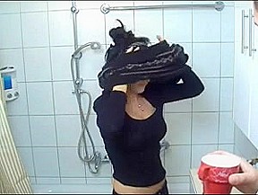 Anal euro sex in the shower with me and my man Tommy