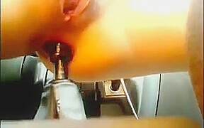 Anal fun in the car