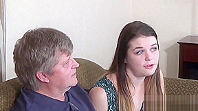 Anastasia Rose gets Creampied by not her Grandpa