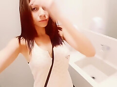 Andreza Sweet teen 18+ - Cum Play Public Toilet