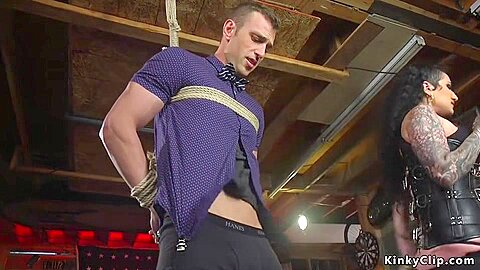 Angel (i), Arabelle Raphael And J Mac In Alt Full-bosomed Biker Sodomy Have Intercourse Submi