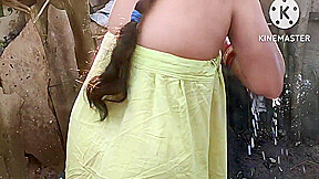 Antha Yadav Hot Outside Bath Full Topless
