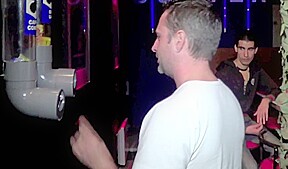 Arab straight used by gay dude in a public bar - CrunchBoy