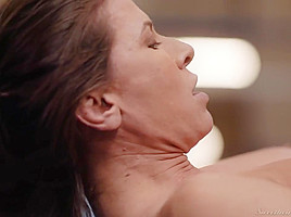Ariel X and Mackenzie Moss are making love in the boxing ring, while no one is watching