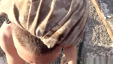 Army body man romantic gay sex videos and gay marine breeding and