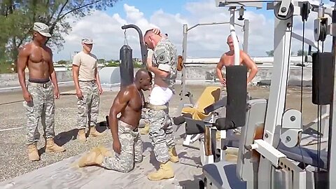 Army sex boys hot very hunk gay and video Staff Sergeant knows what is