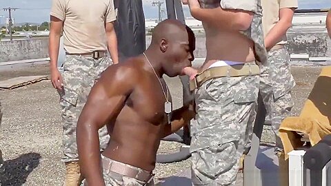 Army sex boys hot very hunk gay and video Staff Sergeant knows what is