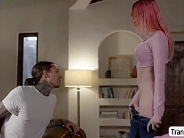 Aroused Stepbro Enjoys Banging Ts Stepsis Ass