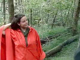 Arrested in woods