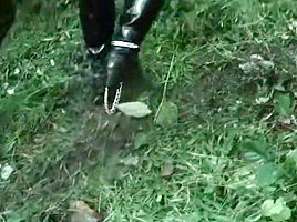 Arrested in woods