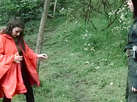 Arrested in woods