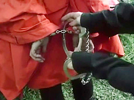 Arrested in woods