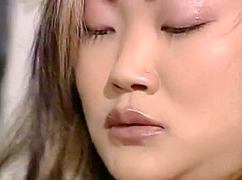 Asian Beauty Wraps Her Lips Around Stiff White Cock Then Gets Fucked