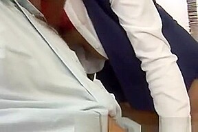 Asian Bitch Getting Fucked In The Office So Hard