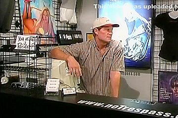 Asian Kamiko Babe Give This Stud Her Nice Pussy Behind The Counter