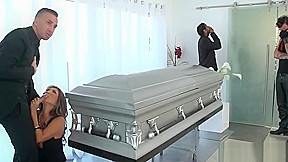 Asian MILF wants cock at funeral