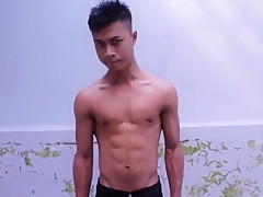 Asian Muscle guy Nipple torture 1