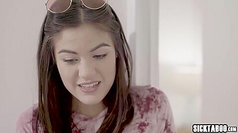 Asian Stepdaughter teenager 18+ Having A Little Wet Acci - Kendra Spade