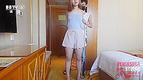 Asian Tied Up In Bed