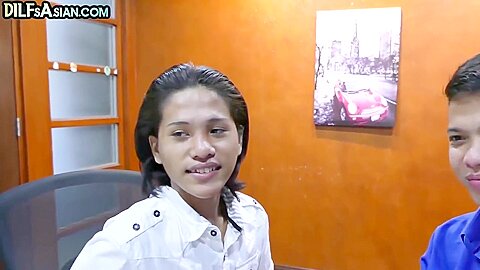 Asian Twinks 3some Fucked By Business Dilf In The Office